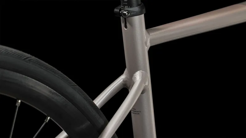 Cube Axial WS Womens Road Race Bike in Grey / Rose-6